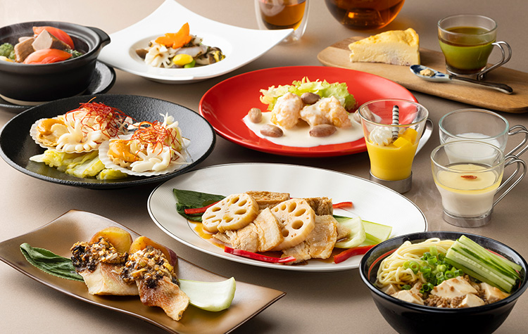 【レストラン】満腹ランチオーダーバイキング～山と海の秋の味覚フェア～