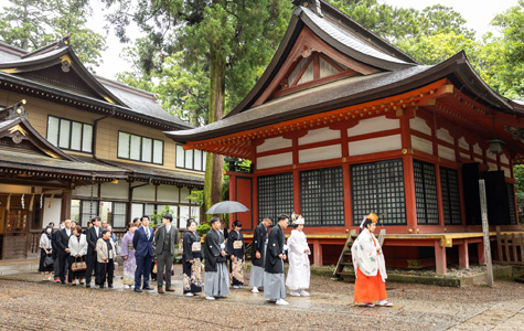 挙式の様子 5枚目