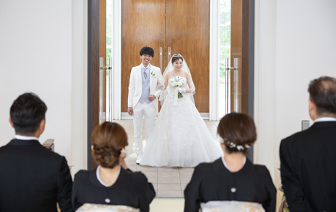 挙式の様子 3枚目