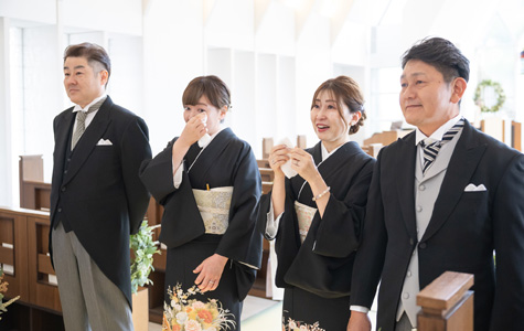 挙式の様子 4枚目