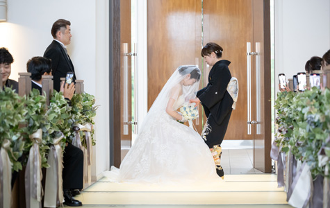 挙式の様子 8枚目