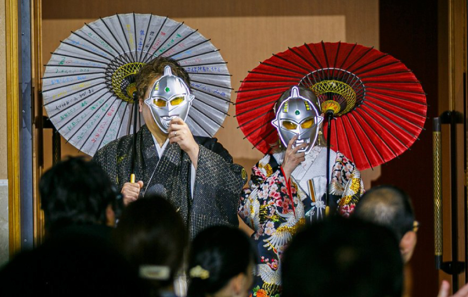 おふたりらしい披露宴の入場